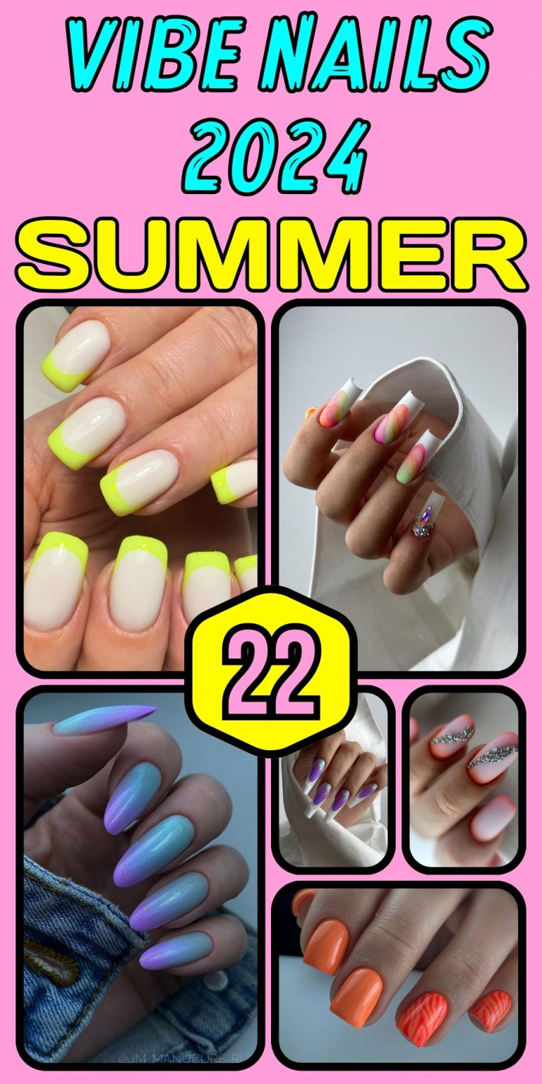 22 Summer Vibe Nails 2024 Ideas: Cute Designs & Inspiration for Trendy ...